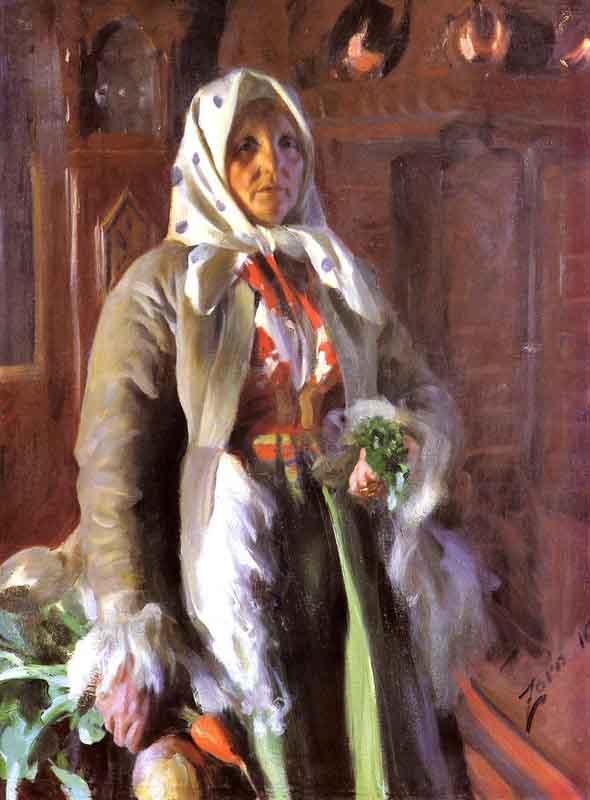 Anders Zorn Portrait of Mona oil painting image